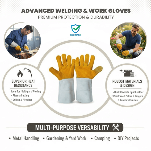 Heavy Duty Welding Gloves